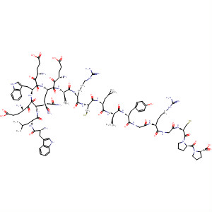 365227-84-5  L-Proline,L-tryptophyl-L-leucyl-L-a-glutamyl-L-glutaminyl-L-a-glutamyl-L-tryptophyl-L-a-glutamyl-L-glutaminyl-L-valyl-L-arginyl-L-cysteinyl-L-leucyl-L-valyl-L-tyrosylglycyl-L-arginylglycyl-L-cysteinyl-L-prolyl-