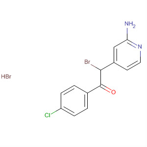 365428-30-4  Ethanone, 2-(2-amino-4-pyridinyl)-2-bromo-1-(4-chlorophenyl)-,monohydrobromide