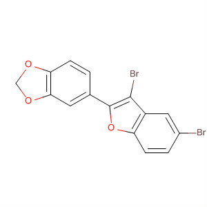 365448-16-4  1,3-Benzodioxole, 5-(3,5-dibromo-2-benzofuranyl)-