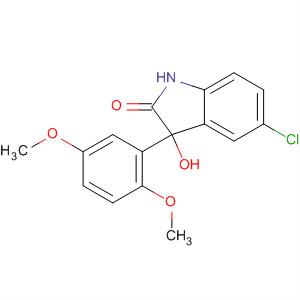 365525-97-9  2H-Indol-2-one,5-chloro-3-(2,5-dimethoxyphenyl)-1,3-dihydro-3-hydroxy-