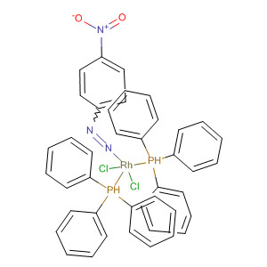 36581-24-5  Rhodium, dichloro[(4-nitrophenyl)azo]bis(triphenylphosphine)-
