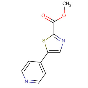 365996-14-1  2-Thiazolecarboxylic acid, 5-(4-pyridinyl)-, methyl ester