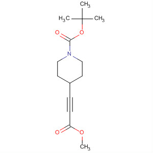 365997-15-5  1-Piperidinecarboxylic acid, 4-(3-methoxy-3-oxo-1-propynyl)-,1,1-dimethylethyl ester