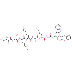 366454-90-2  L-Phenylalanine,L-isoleucyl-L-seryl-L-lysyl-L-lysyl-L-alanyl-L-lysylglycyl-L-tryptophyl-