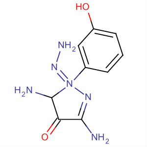 366802-02-0  4H-Pyrazol-4-one, 3,5-diamino-, (3-hydroxyphenyl)hydrazone 366802-02-0  4H-Pyrazol-4-one, 3,5-diamino-, (3-hydroxyphenyl)hydrazone