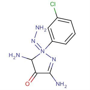 366802-05-3  4H-Pyrazol-4-one, 3,5-diamino-, (3-chlorophenyl)hydrazone 366802-05-3  4H-Pyrazol-4-one, 3,5-diamino-, (3-chlorophenyl)hydrazone