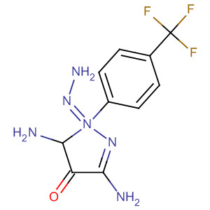 366802-10-0  4H-Pyrazol-4-one, 3,5-diamino-, [4-(trifluoromethyl)phenyl]hydrazone