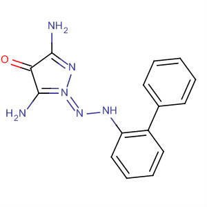 366802-20-2  4H-Pyrazol-4-one, 3,5-diamino-, [1,1'-biphenyl]-2-ylhydrazone