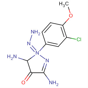 366802-52-0  4H-Pyrazol-4-one, 3,5-diamino-, (3-chloro-4-methoxyphenyl)hydrazone 366802-52-0  4H-Pyrazol-4-one, 3,5-diamino-, (3-chloro-4-methoxyphenyl)hydrazone