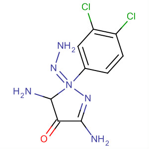 366802-54-2  4H-Pyrazol-4-one, 3,5-diamino-, (3,4-dichlorophenyl)hydrazone 366802-54-2  4H-Pyrazol-4-one, 3,5-diamino-, (3,4-dichlorophenyl)hydrazone