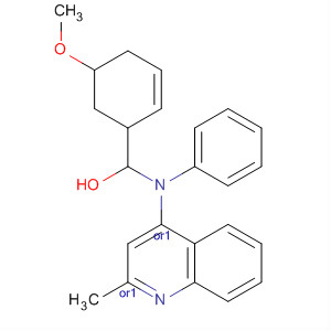 367509-00-0  4-Quinolinamine,1,2,3,4-tetrahydro-1-(3-methoxybenzoyl)-2-methyl-N-phenyl-,(2R,4R)-rel- 367509-00-0  4-Quinolinamine,1,2,3,4-tetrahydro-1-(3-methoxybenzoyl)-2-methyl-N-phenyl-,(2R,4R)-rel-