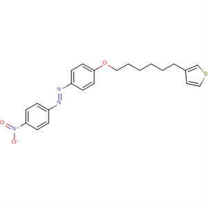 367514-61-2  Diazene, (4-nitrophenyl)[4-[[6-(3-thienyl)hexyl]oxy]phenyl]-