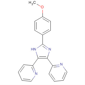 36756-03-3  Pyridine, 2,2'-[2-(4-methoxyphenyl)-1H-imidazole-4,5-diyl]bis-