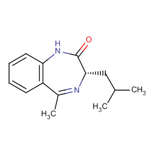 368443-14-5  2H-1,4-Benzodiazepin-2-one, 1,3-dihydro-5-methyl-3-(2-methylpropyl)-,(3S)-