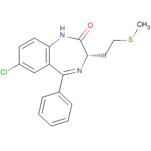368446-64-4  2H-1,4-Benzodiazepin-2-one,7-chloro-1,3-dihydro-3-[2-(methylthio)ethyl]-5-phenyl-, (3S)-