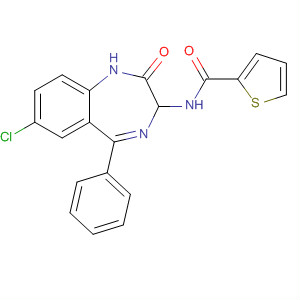 368870-49-9  2-Thiophenecarboxamide,N-(7-chloro-2,3-dihydro-2-oxo-5-phenyl-1H-1,4-benzodiazepin-3-yl)-