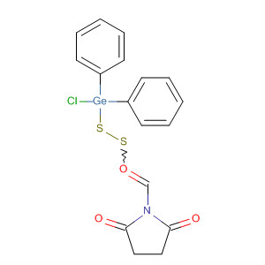 368887-40-5  2,5-Pyrrolidinedione, 1-[[(chlorodiphenylgermyl)thio]thioxomethyl]-