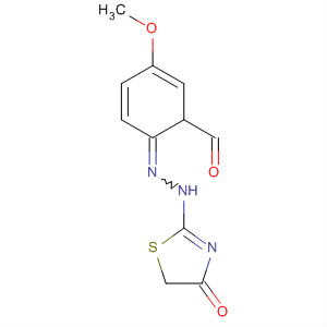 36951-42-5  Benzaldehyde, 4-methoxy-, (4,5-dihydro-4-oxo-2-thiazolyl)hydrazone