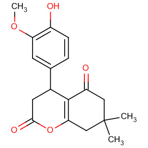 369587-57-5  2H-1-Benzopyran-2,5(3H)-dione,4,6,7,8-tetrahydro-4-(4-hydroxy-3-methoxyphenyl)-7,7-dimethyl-