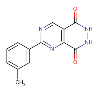 36978-72-0  Pyrimido[4,5-d]pyridazine-5,8-dione, 6,7-dihydro-2-(3-methylphenyl)-