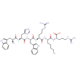 370064-57-6  L-Arginine, L-tryptophyl-L-histidyl-L-tryptophyl-L-arginyl-L-lysyl-
