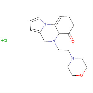 37046-10-9  Pyrrolo[1,2-a]quinoxalin-4(5H)-one, 5-[2-(4-morpholinyl)ethyl]-,monohydrochloride