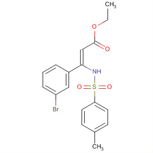 370565-75-6  2-Propenoic acid,3-(3-bromophenyl)-3-[[(4-methylphenyl)sulfonyl]amino]-, ethyl ester,(2Z)-