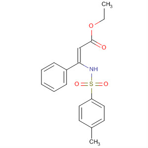 370565-76-7  2-Propenoic acid, 3-[[(4-methylphenyl)sulfonyl]amino]-3-phenyl-, ethylester, (2Z)-