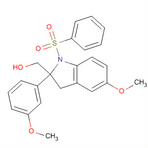 370580-17-9  1H-Indole-2-methanol,5-methoxy-a-(3-methoxyphenyl)-1-(phenylsulfonyl)-