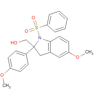 370580-18-0  1H-Indole-2-methanol,5-methoxy-a-(4-methoxyphenyl)-1-(phenylsulfonyl)-