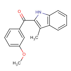 370581-01-4  Methanone, (3-methoxyphenyl)(3-methyl-1H-indol-2-yl)-