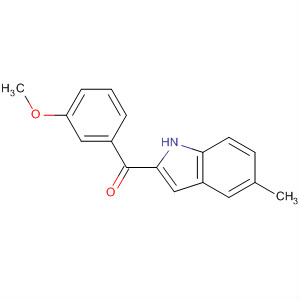 370581-05-8  Methanone, (3-methoxyphenyl)(5-methyl-1H-indol-2-yl)-