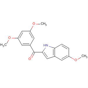370581-07-0  Methanone, (3,5-dimethoxyphenyl)(5-methoxy-1H-indol-2-yl)-