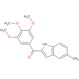 370581-08-1  Methanone, (5-methyl-1H-indol-2-yl)(3,4,5-trimethoxyphenyl)-