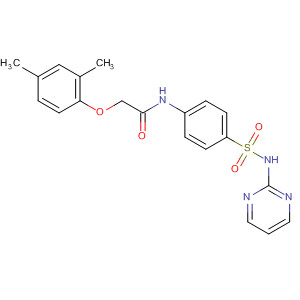 370846-69-8  Acetamide,2-(2,4-dimethylphenoxy)-N-[4-[(2-pyrimidinylamino)sulfonyl]phenyl]-