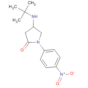 370858-17-6  2-Pyrrolidinone, 4-[(1,1-dimethylethyl)amino]-1-(4-nitrophenyl)-
