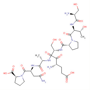 370858-79-0  L-Proline,L-seryl-L-threonyl-L-prolyl-L-a-glutamyl-L-seryl-L-alanyl-L-asparaginyl-