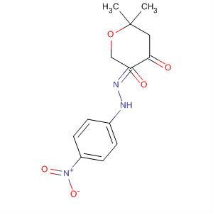 370871-87-7  2H-Pyran-3,4-dione, dihydro-6,6-dimethyl-, 3-[(4-nitrophenyl)hydrazone]