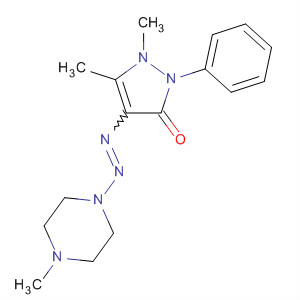 370872-88-1  3H-Pyrazol-3-one,1,2-dihydro-1,5-dimethyl-4-[(4-methyl-1-piperazinyl)azo]-2-phenyl-