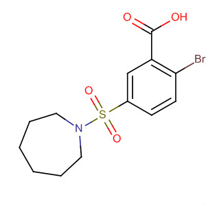 37093-13-3  Benzoic acid, 2-bromo-5-[(hexahydro-1H-azepin-1-yl)sulfonyl]-