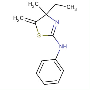 37120-33-5  2-Thiazolamine, 4-ethyl-4,5-dihydro-4-methyl-5-methylene-N-phenyl-