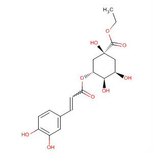 37123-66-3  Cyclohexanecarboxylic acid,3-[[3-(3,4-dihydroxyphenyl)-1-oxo-2-propenyl]oxy]-1,4,5-trihydroxy-, ethylester, (1S,3R,4R,5R)-