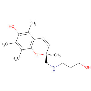 371244-48-3  2H-1-Benzopyran-6-ol,2-[[(2-hydroxyethyl)methylamino]methyl]-2,5,7,8-tetramethyl-, (2S)-