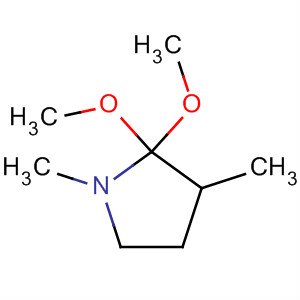 37129-10-5  Pyrrolidine, 2,2-dimethoxy-1,3-dimethyl-