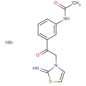 37143-03-6  Acetamide, N-[3-[(2-imino-3(2H)-thiazolyl)acetyl]phenyl]-,monohydrobromide