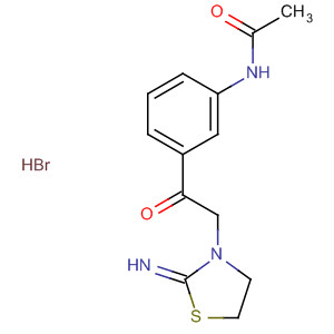 37143-04-7  Acetamide, N-[3-[(2-imino-3-thiazolidinyl)acetyl]phenyl]-,monohydrobromide