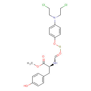 371754-26-6  L-Tyrosine, N-[[4-[bis(2-chloroethyl)amino]phenoxy]thioxomethyl]-,methyl ester