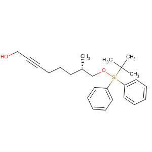371784-92-8  2-Octyn-1-ol, 8-[[(1,1-dimethylethyl)diphenylsilyl]oxy]-7-methyl-, (7S)-