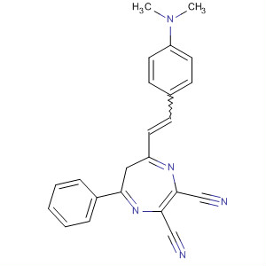 371923-72-7  6H-1,4-Diazepine-2,3-dicarbonitrile,5-[2-[4-(dimethylamino)phenyl]ethenyl]-7-phenyl-