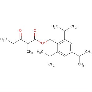 371964-21-5  Pentanoic acid, 2-methyl-3-oxo-, [2,4,6-tris(1-methylethyl)phenyl]methylester